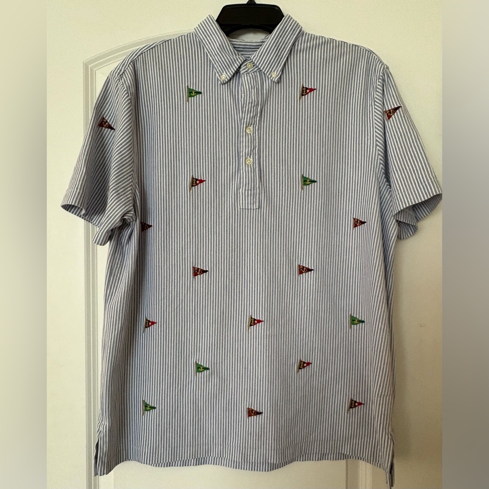 Ralph Lauren Men’s Knit Button Down Shirt